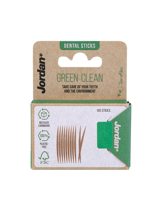 Jordan Green Clean Zahnstocher 100 Stk